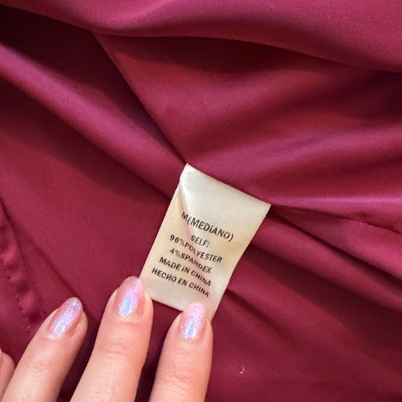 Fashion Nova Burgundy Dress - Picture 6 of 7